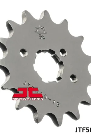 JT SPROCKETS - FRONT STEEL 15T, 520 - Sprockets - Duurzaam Staal Op = Op